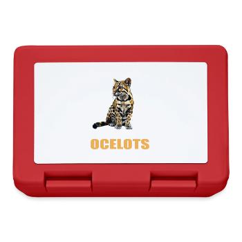 Ocelots Ocelot - Boîte à goûter - rouge - Devant