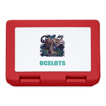 Ocelots Ocelot - Boîte à goûter - rouge - Devant