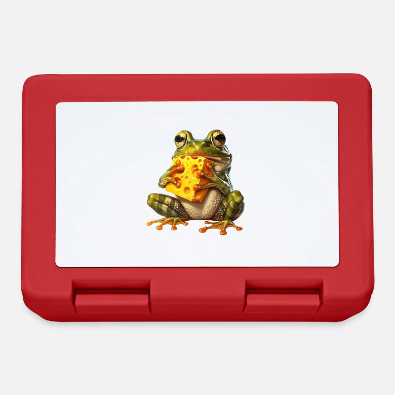 Frosch - Brotdose - Rot