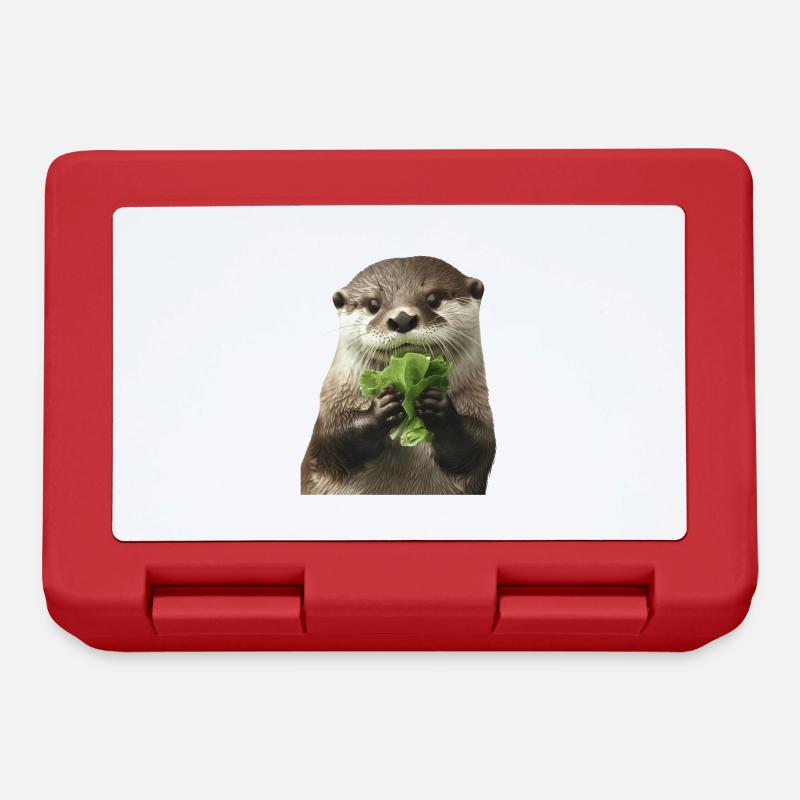 Otter - Brotdose - Rot