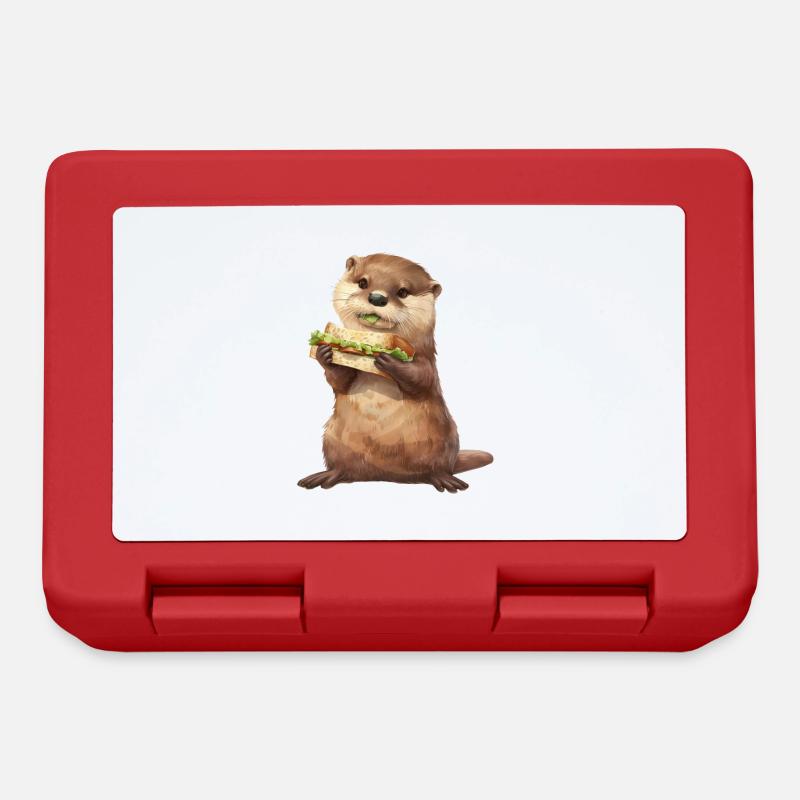Otter - Brotdose - Rot