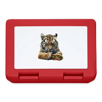 Tiger - Lunchbox - red - Front