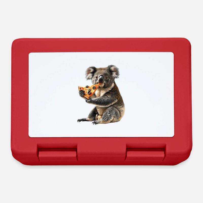Koala - Brotdose - Rot