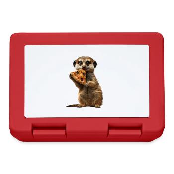 Suricate - Boîte à goûter - rouge - Devant