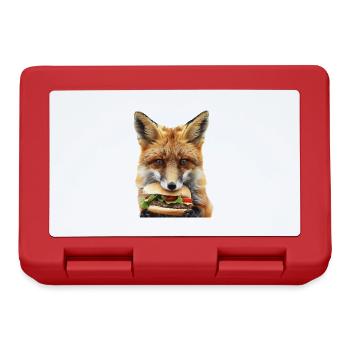 Fuchs - Brotdose - Rot - Vorne