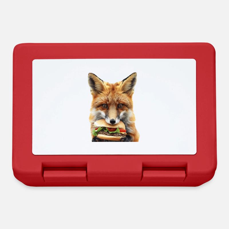 Fuchs - Brotdose - Rot