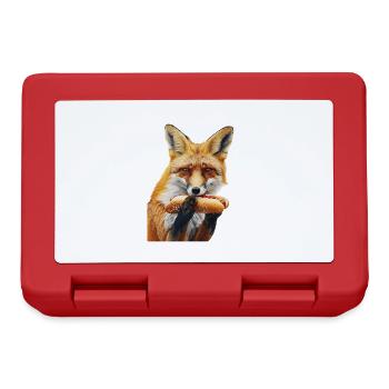 Fuchs - Brotdose - Rot - Vorne
