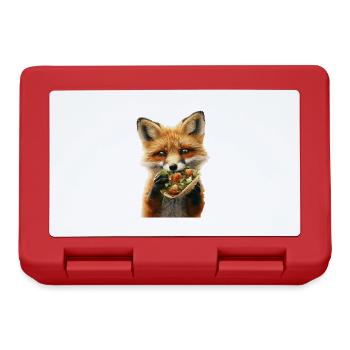 Fuchs - Brotdose - Rot - Vorne