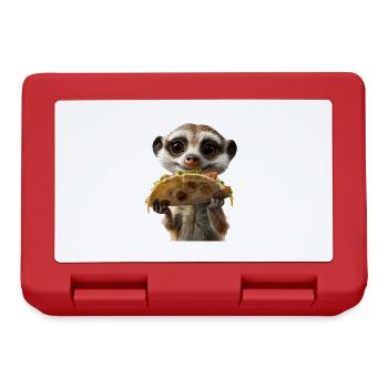 Suricate - Boîte à goûter - rouge - Devant