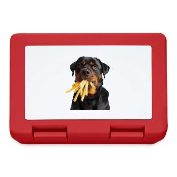 Rottweiler - Boîte à goûter - rouge - Devant