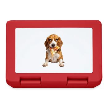 Beagle - Lunchbox - red - Front