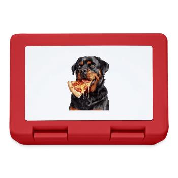 Rottweiler - Boîte à goûter - rouge - Devant