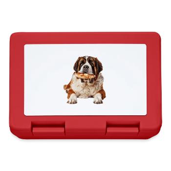Saint Bernard - Lunchbox - red - Front