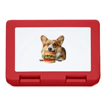Corgi gallois Pembroke - Boîte à goûter - rouge - Devant