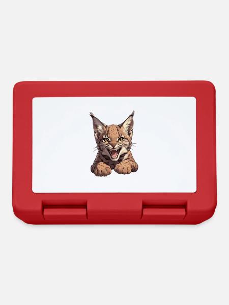 Bobcats Rotluchse Rotluchs Luchs - Brotdose - Rot