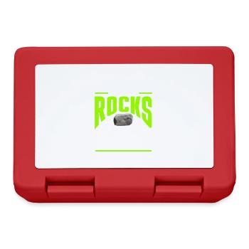 Rock Collector Geology Geologist - Brotdose - Rot - Vorne