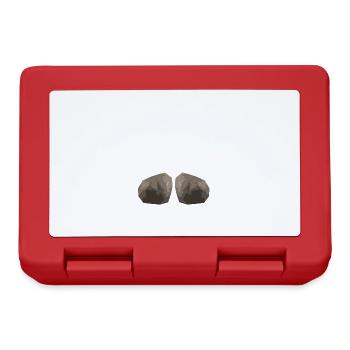 Rock Collector Geology Geologist - Lunchbox - red - Front