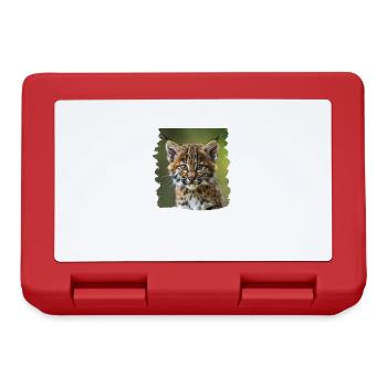 Bobcats Rotluchse Rotluchs Luchs - Brotdose - Rot - Vorne