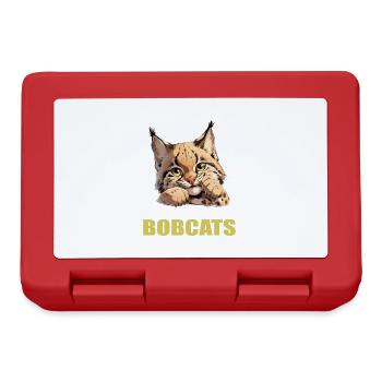 Bobcats Rotluchse Rotluchs Luchs - Brotdose - Rot - Vorne