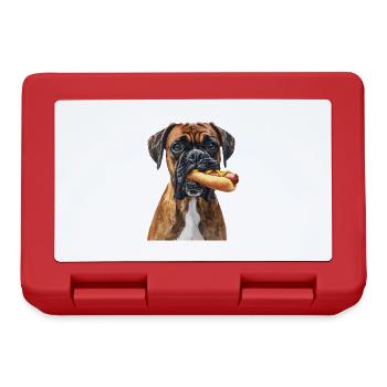 Boxer - Brotdose - Rot - Vorne