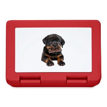 Rottweiler - Boîte à goûter - rouge - Devant