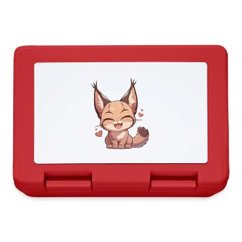 Caracal Karakale Karakal - Lunchbox - red - Front
