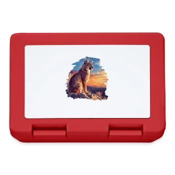 Caracal Karakale Karakal - Lunchbox - red - Front