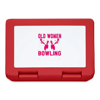 Boule de bowling Bowler - Boîte à goûter - rouge - Devant