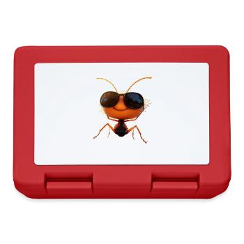 Ant Forest Ant Fire Ant Insect Cute Ants - Lunchbox - red - Front