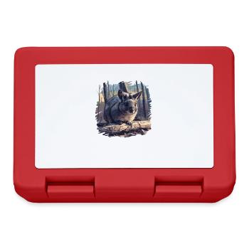 Chinchillas Chinchilla - Lunchbox - red - Front