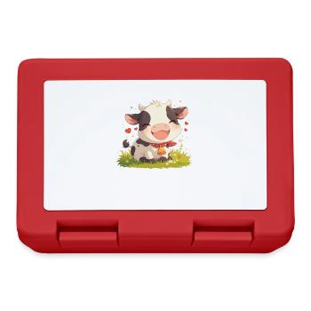 Cows Cow - Lunchbox - red - Front