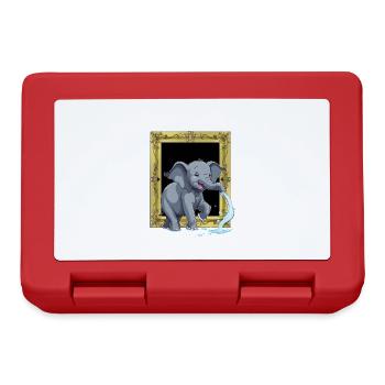 Elephant Elephant Trunk - Lunchbox - red - Front