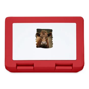 Cows Cow - Lunchbox - red - Front
