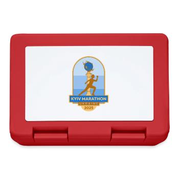 Marathon de Kiev – 2025 – Ukraine - Boîte à goûter - rouge - Devant