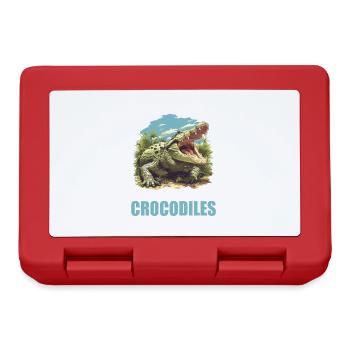 Crocodiles Crocodile - Boîte à goûter - rouge - Devant