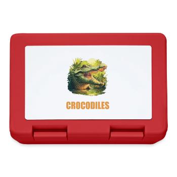 Crocodiles Crocodile - Boîte à goûter - rouge - Devant