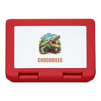 Crocodiles Crocodile - Boîte à goûter - rouge - Devant