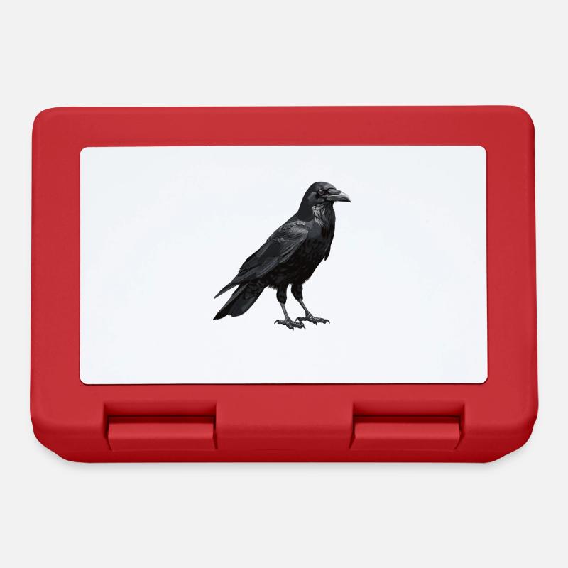 Crows Crow - Lunchbox - red