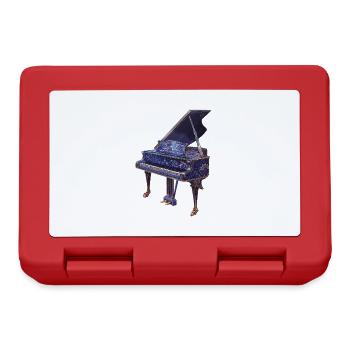 Piano - Boîte à goûter - rouge - Devant