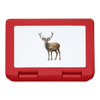 Cerf Cerf - Boîte à goûter - rouge - Devant