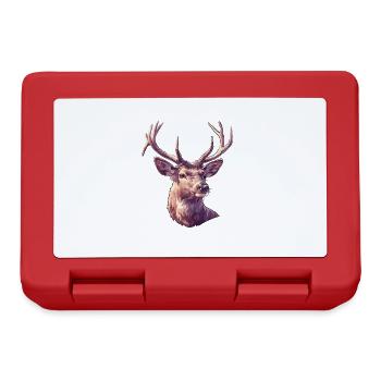 Cerf Cerf - Boîte à goûter - rouge - Devant