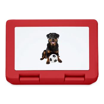 Rottweiler - Boîte à goûter - rouge - Devant