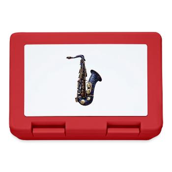 Saxophone - Lunchbox - red - Front