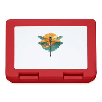 Dragonflies Dragonfly - Lunchbox - red - Front