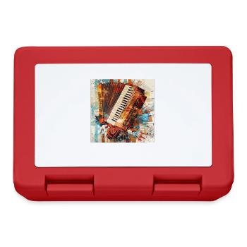 Accordion - Lunchbox - red - Front