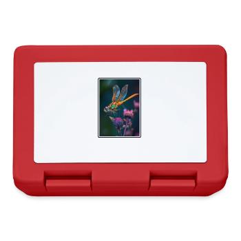Dragonflies Dragonfly - Lunchbox - red - Front