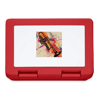Trumpet - Lunchbox - red - Front