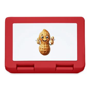 Peanut Family Peanuts Nut Nuts Kids Child - Lunchbox - red - Front