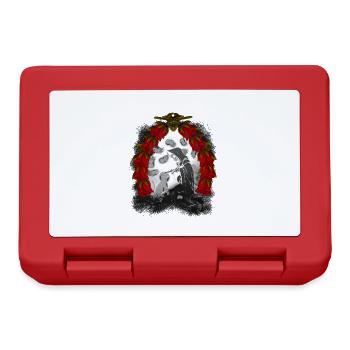 Fairy Tale Fairy Tale Character Ghost Halloween Cats Cat - Lunchbox - red - Front