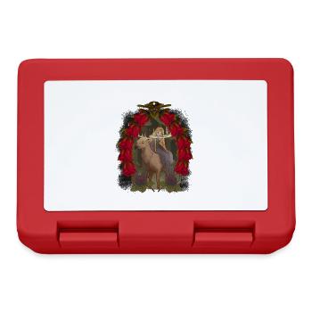 Christmas Christmas Fairy Tale Children Child - Lunchbox - red - Front